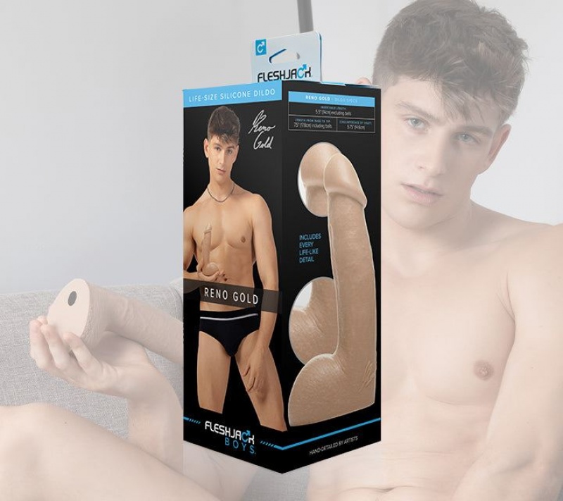 Fleshlight Reno Gold Male Pornstar Replicas | DHPUQE876